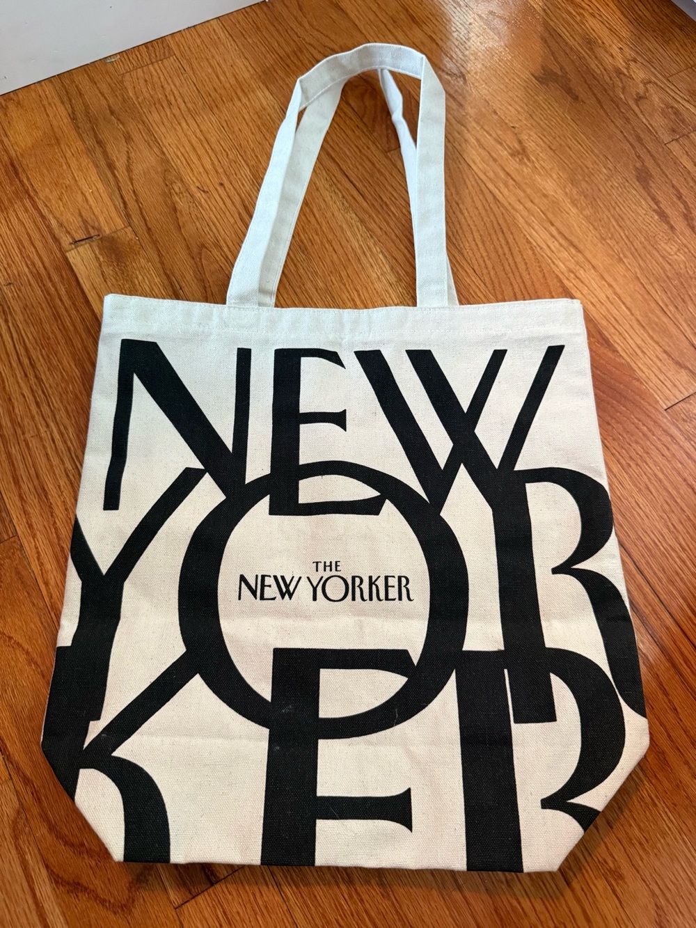 The New Yorker Canvas Tote Bag Limited Edition NWOT